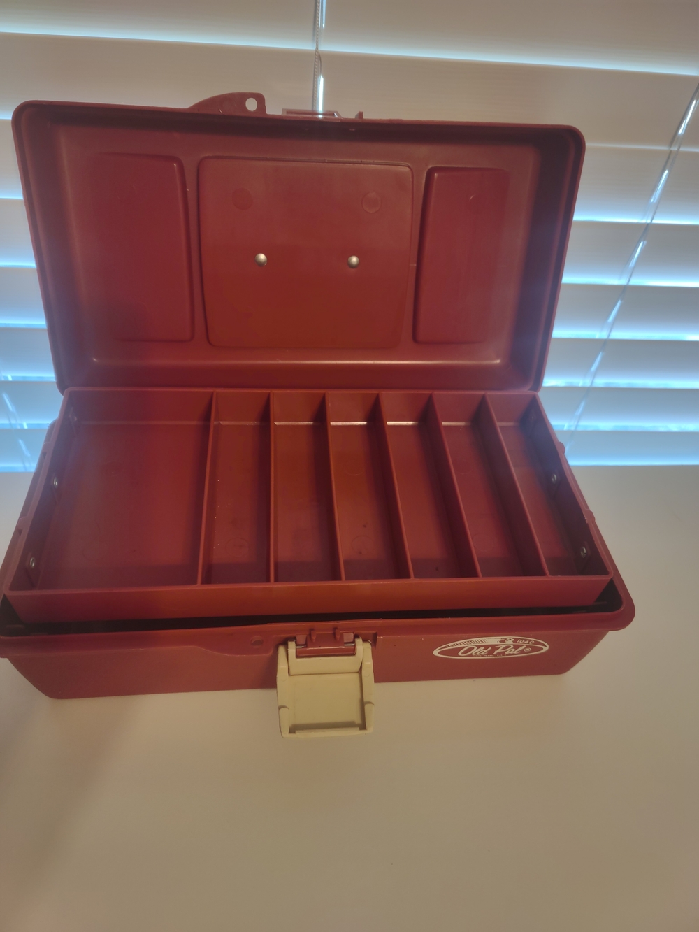 Red Portable Storage Toolbox - Picture 3 of 4